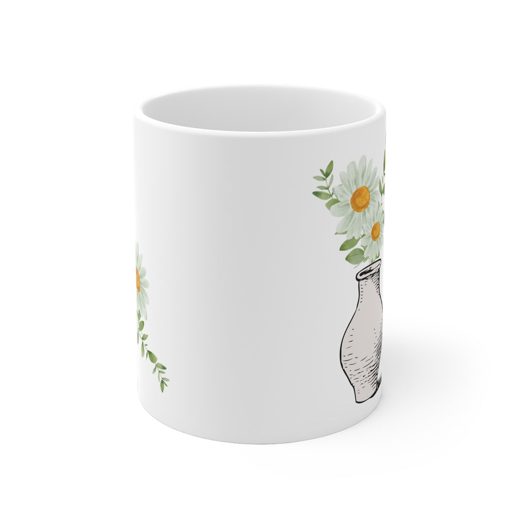 Daisy Bouquet Ceramic Mug — "You Are My Sunshine"