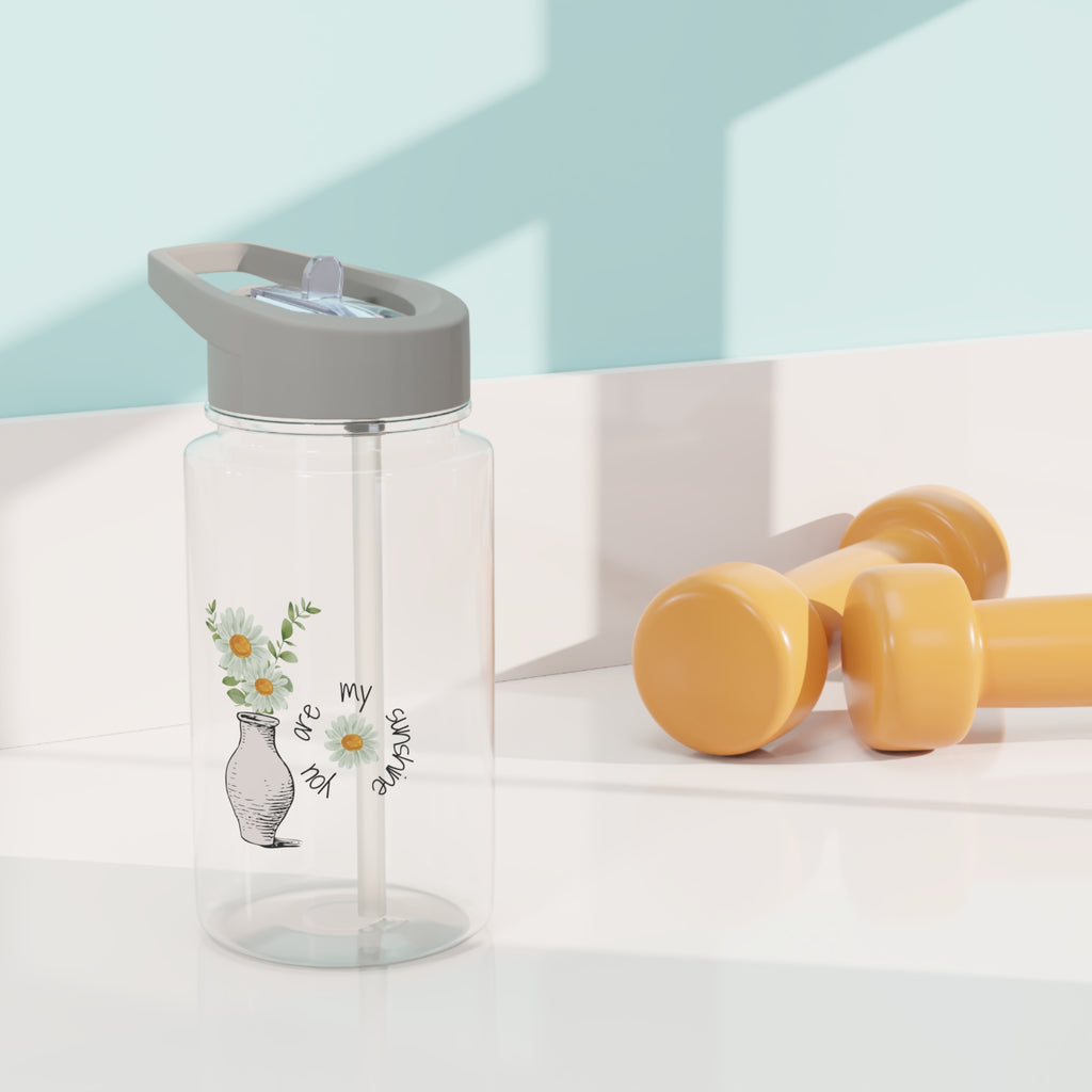 Daisy Tritan Water Bottle — 'You Are My Sunshine'