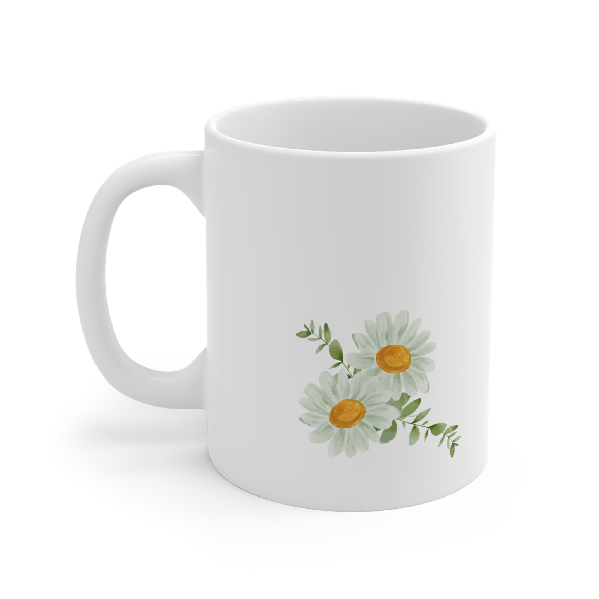 Daisy Bouquet Ceramic Mug — "You Are My Sunshine"